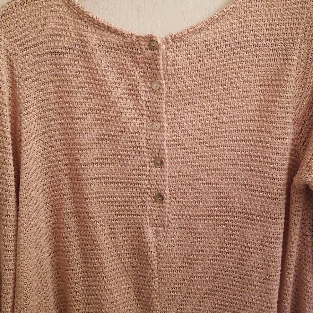 Button Back Sweater - Picture 3 of 3
